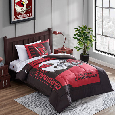 Arizona Cardinals Status Bed In A Bag Twin