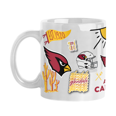 Arizona Cardinals 11oz Native Sublimated Mug