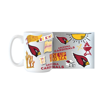 Arizona Cardinals 15oz Native Sublimated Mug