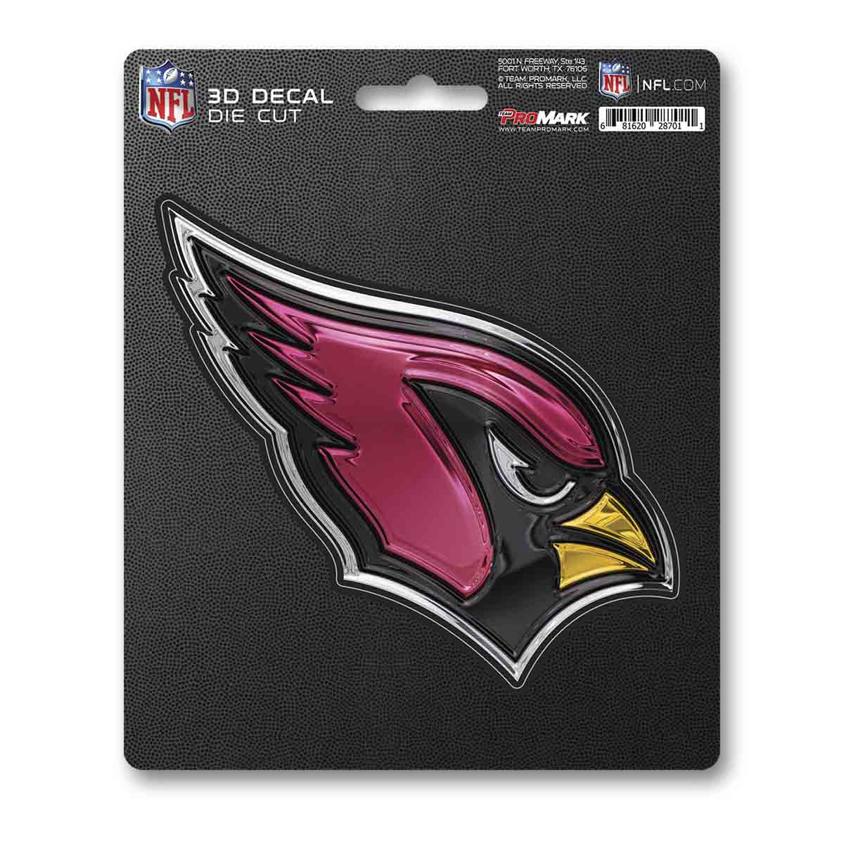 NFL - Arizona Cardinals 3D Decal