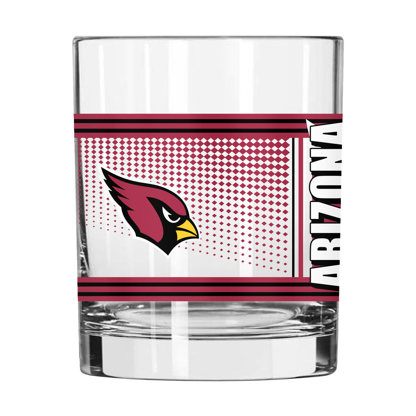 Arizona Cardinals 14oz Hero Rocks Glass