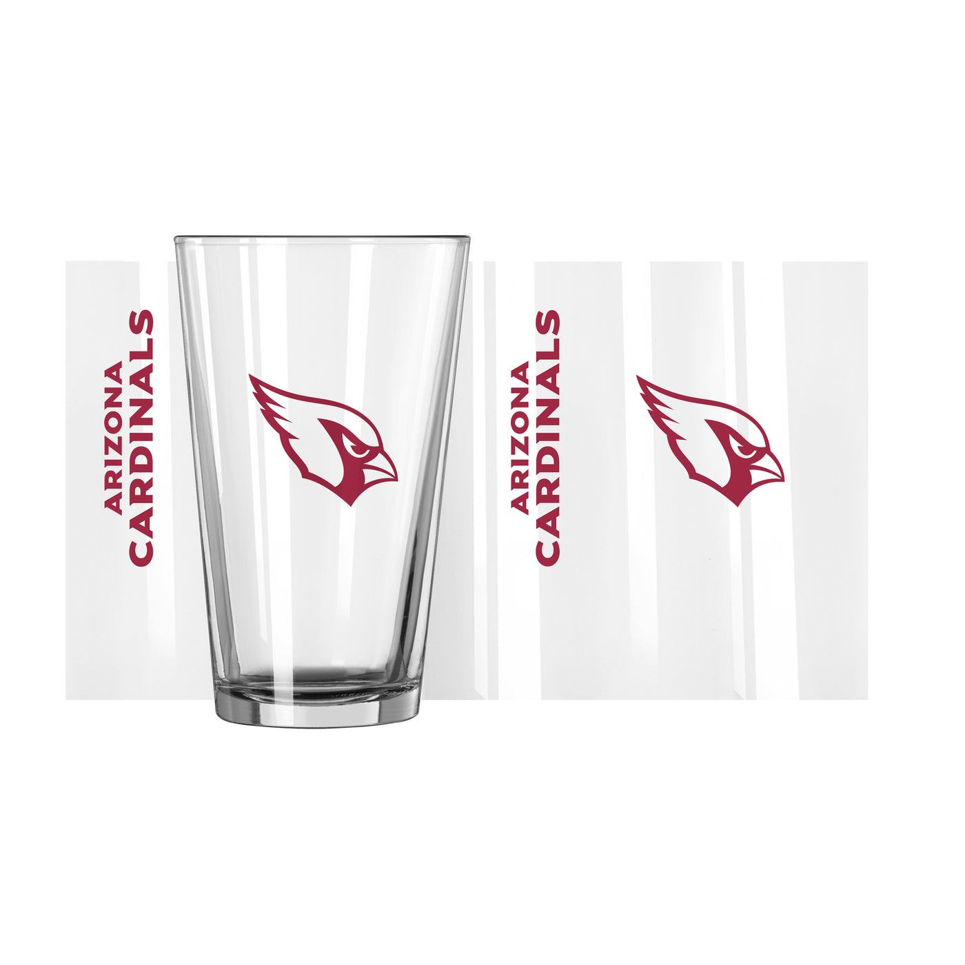 Arizona Cardinals 16oz Gameday Pint Glass - Logo Brands