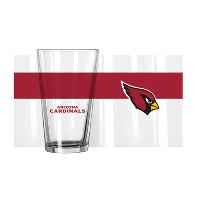 Arizona Cardinals 16oz Colorblock Pint Glass - Logo Brands