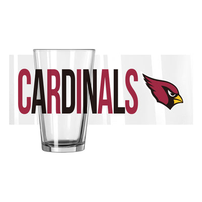 Arizona Cardinals 16oz Overtime Pint Glass