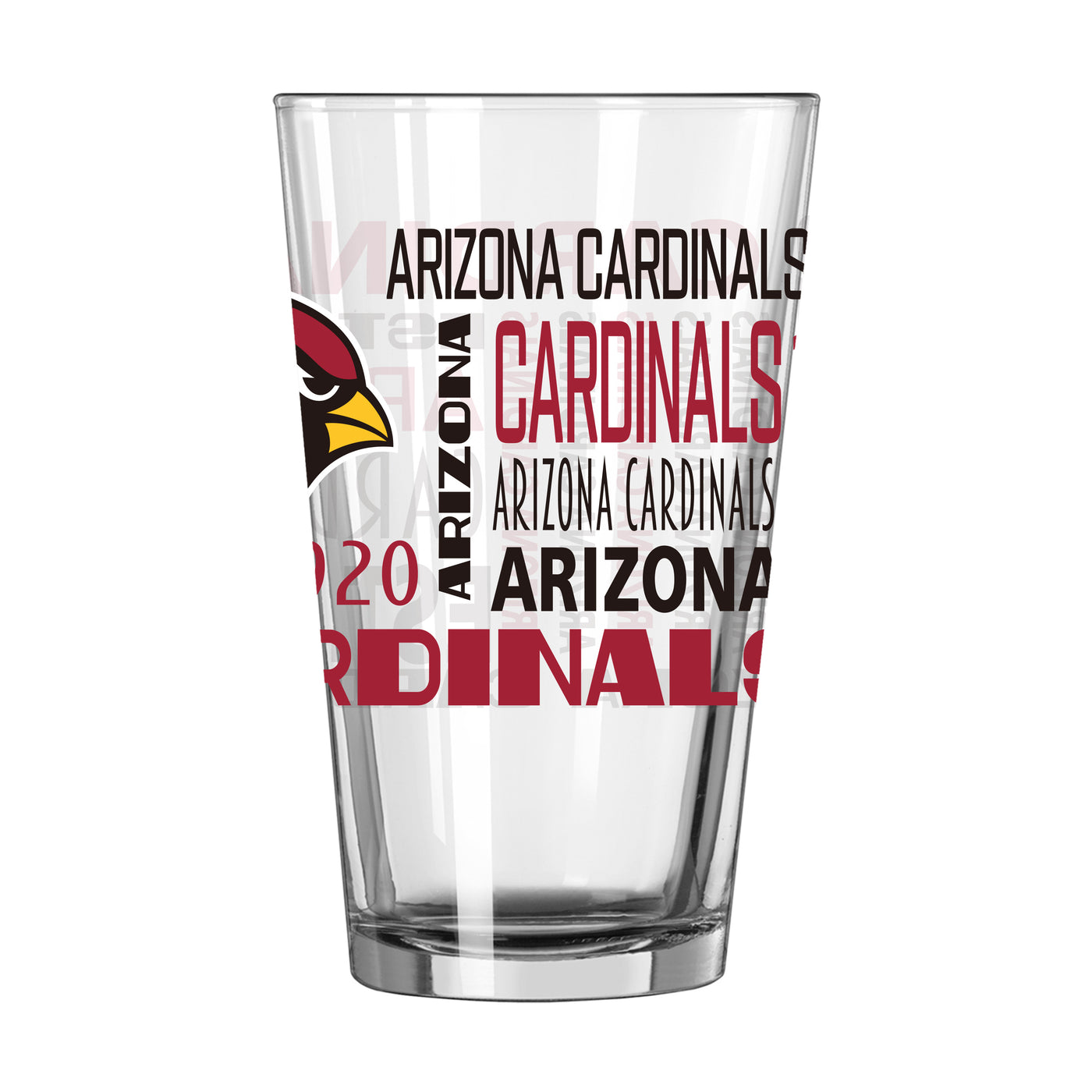 Arizona Cardinals 16oz Spirit Pint Glass