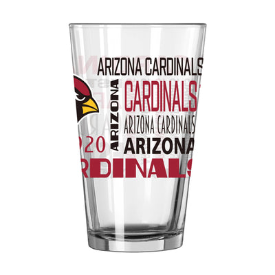 Arizona Cardinals 16oz Spirit Pint Glass - Logo Brands