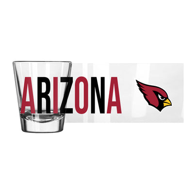 Arizona Cardinals 2oz Overtime Shot Glass