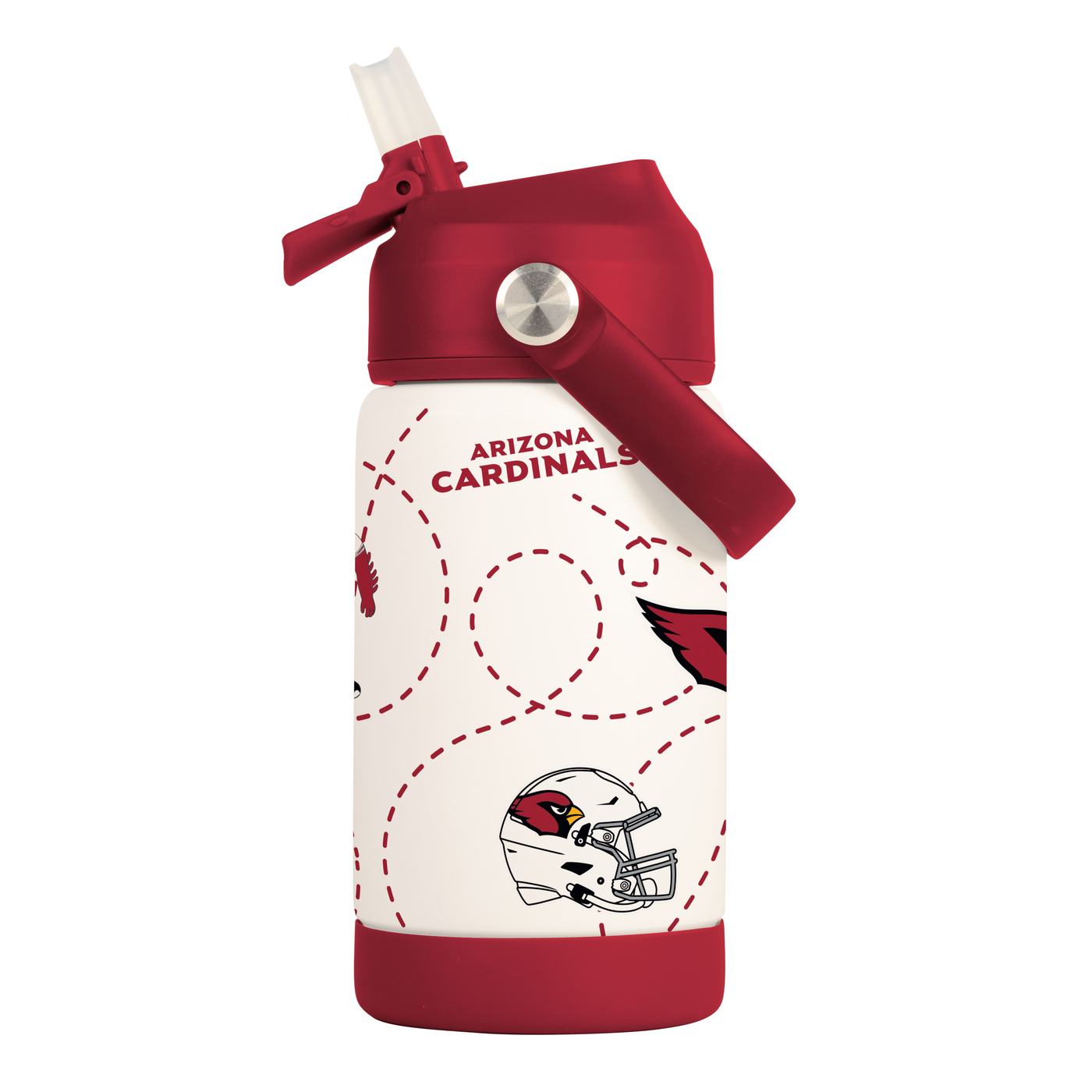 Arizona Cardinals 12oz Mascot SS Kids Bottle