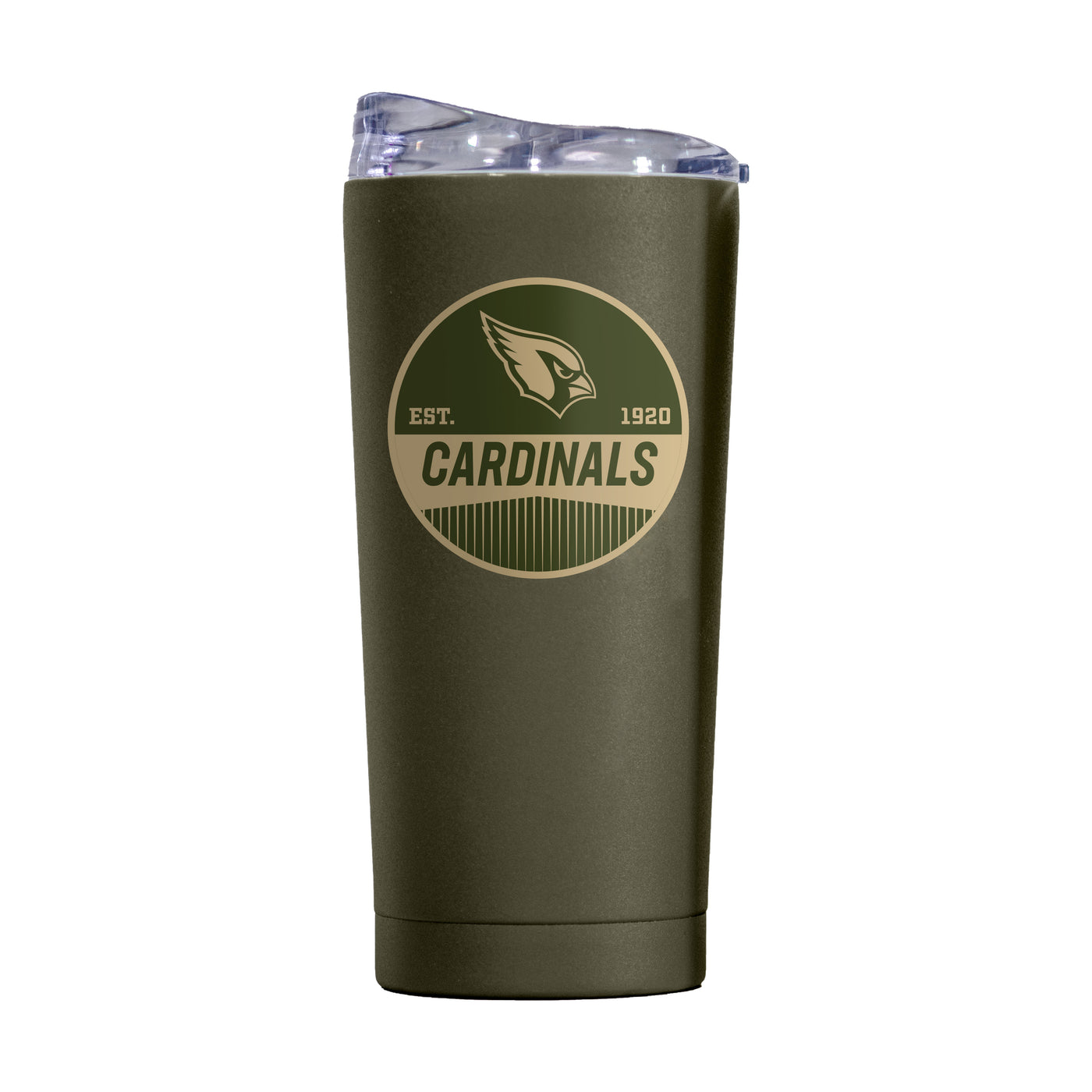 Arizona Cardinals 20oz Badge Powder Coat Tumbler