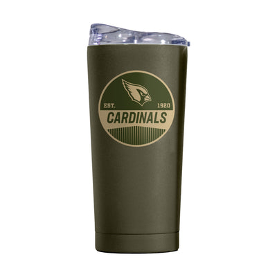 Arizona Cardinals 20oz Badge Powder Coat Tumbler