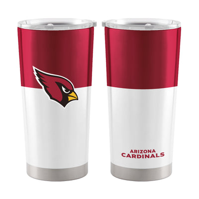 Arizona Cardinals Colorblock 20oz Stainless Tumbler - Logo Brands