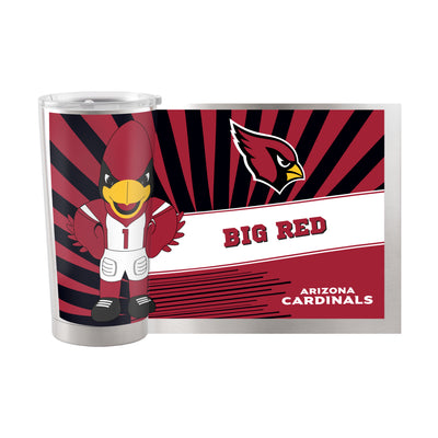Arizona Cardinals 20oz Mascot Stainless Steel Tumbler - Logo Brands