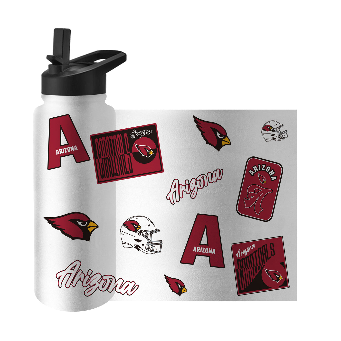 Arizona Cardinals Dreamweave 34oz Quencher Bottle