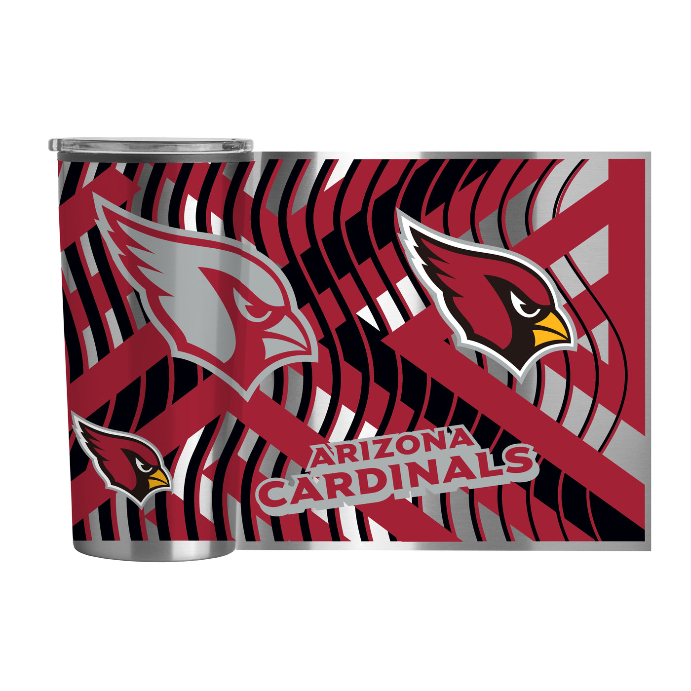 Arizona Cardinals Flex 20oz Plastic Wall Stainless Tumbler