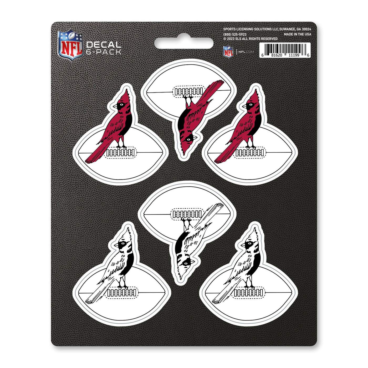 NFLV - Arizona Cardinals DECAL6