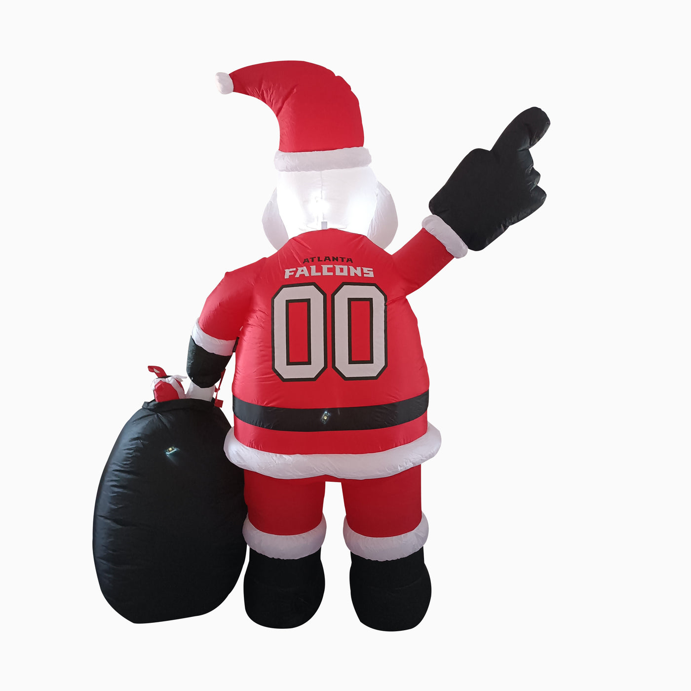 Atlanta Falcons Santa Claus Yard Inflatable