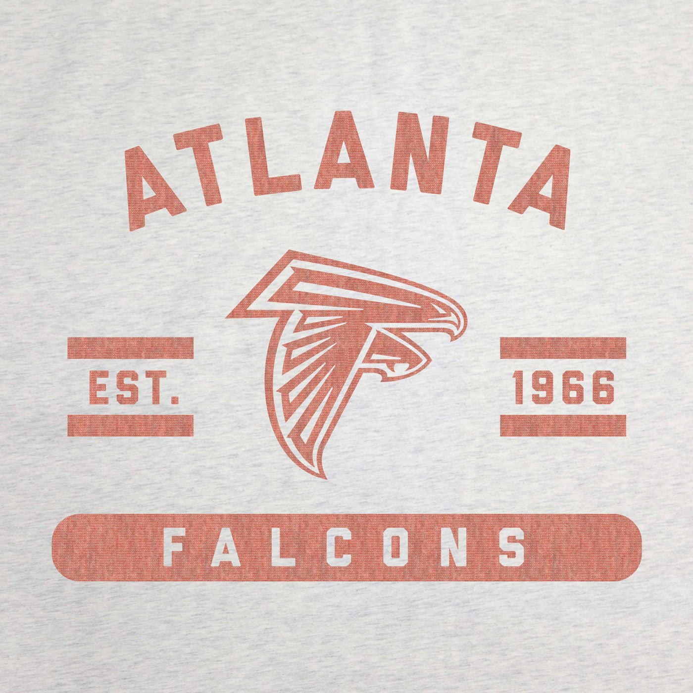 Atlanta Falcons Oatmeal Sweatshirt Blanket