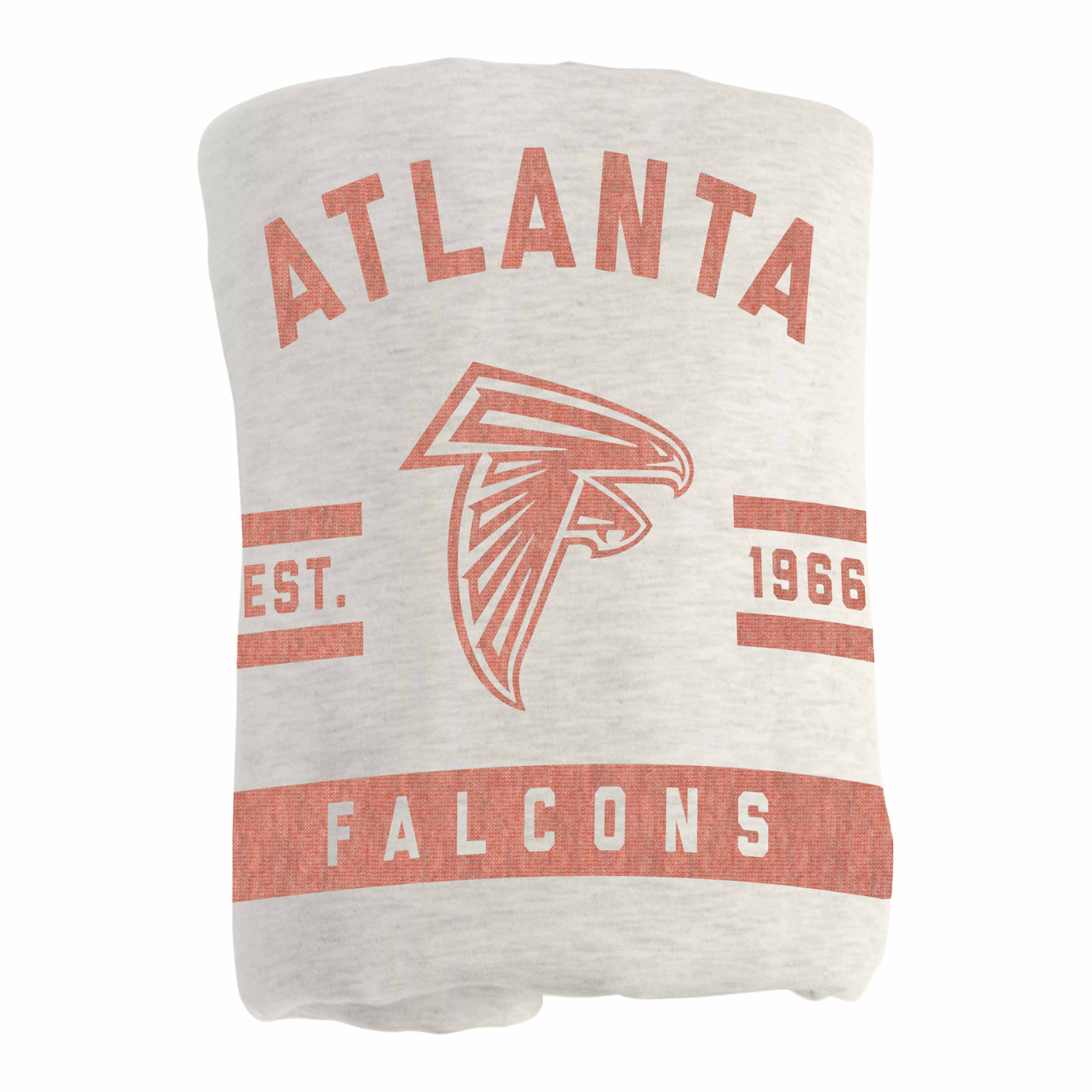 Atlanta Falcons Oatmeal Sweatshirt Blanket