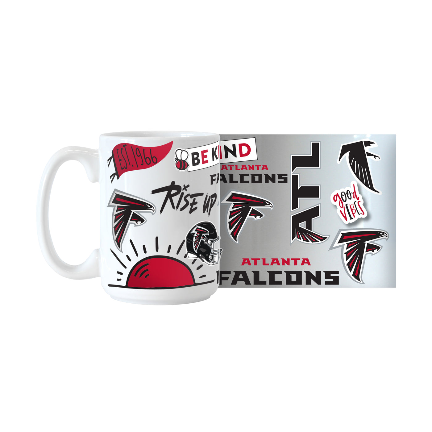 Atlanta Falcons 15oz Native Sublimated Mug