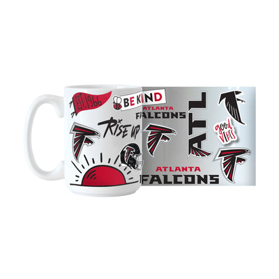 Atlanta Falcons 15oz Native Sublimated Mug