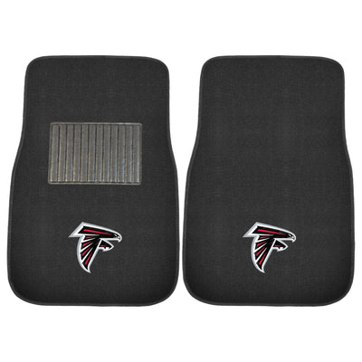 NFL - Atlanta Falcons 2-pc Embroidered Car Mat Set