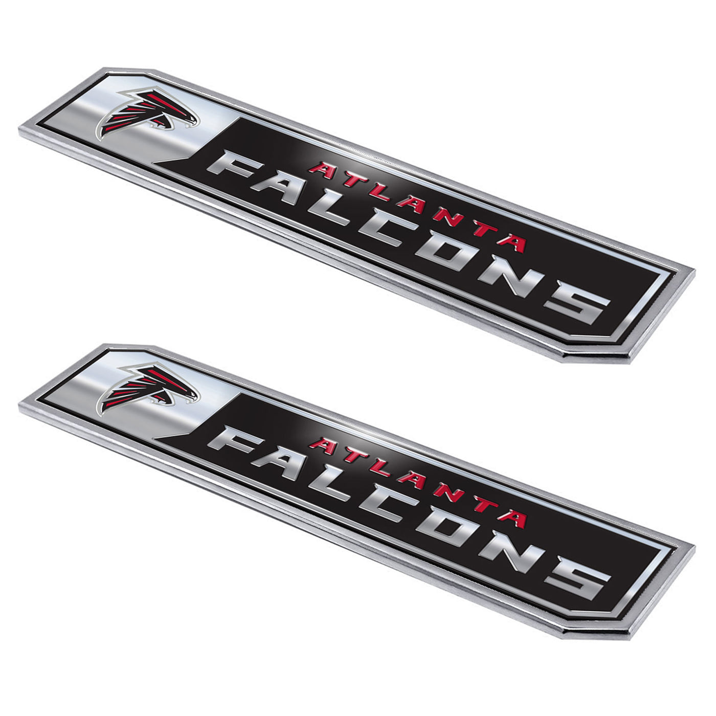 NFL - Atlanta Falcons Embossed Truck Emblem 2-pk
