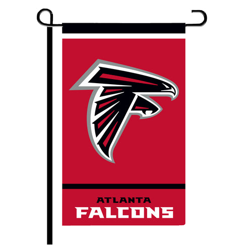 Atlanta Falcons garden flag with team logo, 12x18 inches, made of durable fabric, perfect for outdoor display
