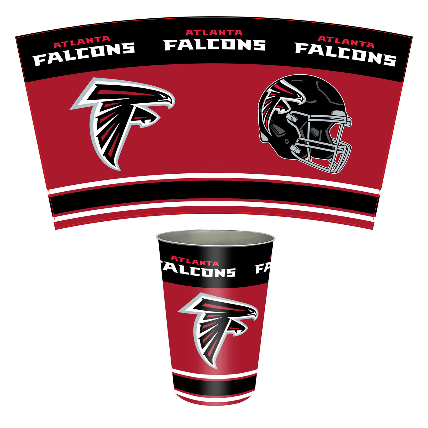 NFL - Atlanta Falcons Wastebasket