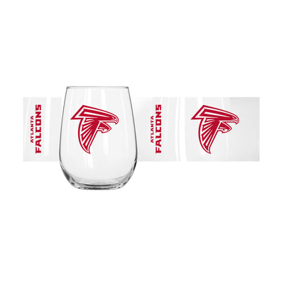 Atlanta Falcons 16oz Gameday Curved Beverage Glass