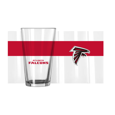 Atlanta Falcons 16oz Colorblock Pint Glass - Logo Brands