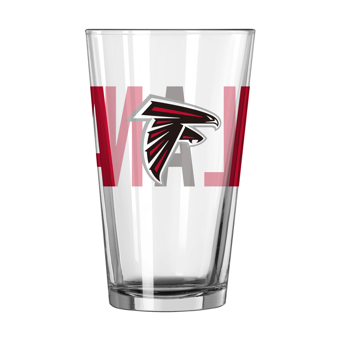 Atlanta Falcons 16oz Overtime Pint Glass