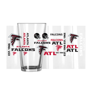 Atlanta Falcons 16oz Spirit Pint Glass