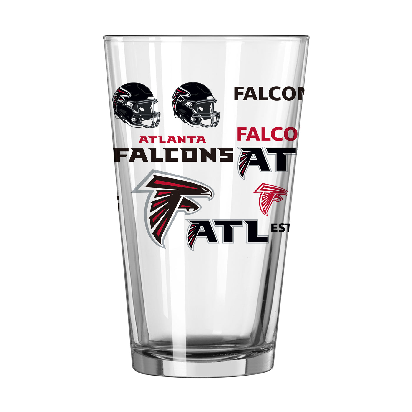 Atlanta Falcons 16oz Spirit Pint Glass
