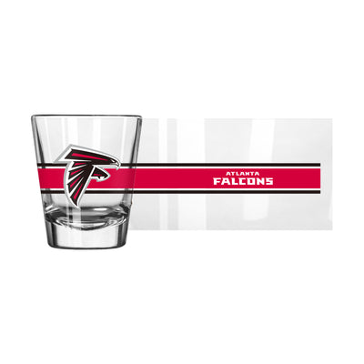Atlanta Falcons 2oz Stripe Shot Glass