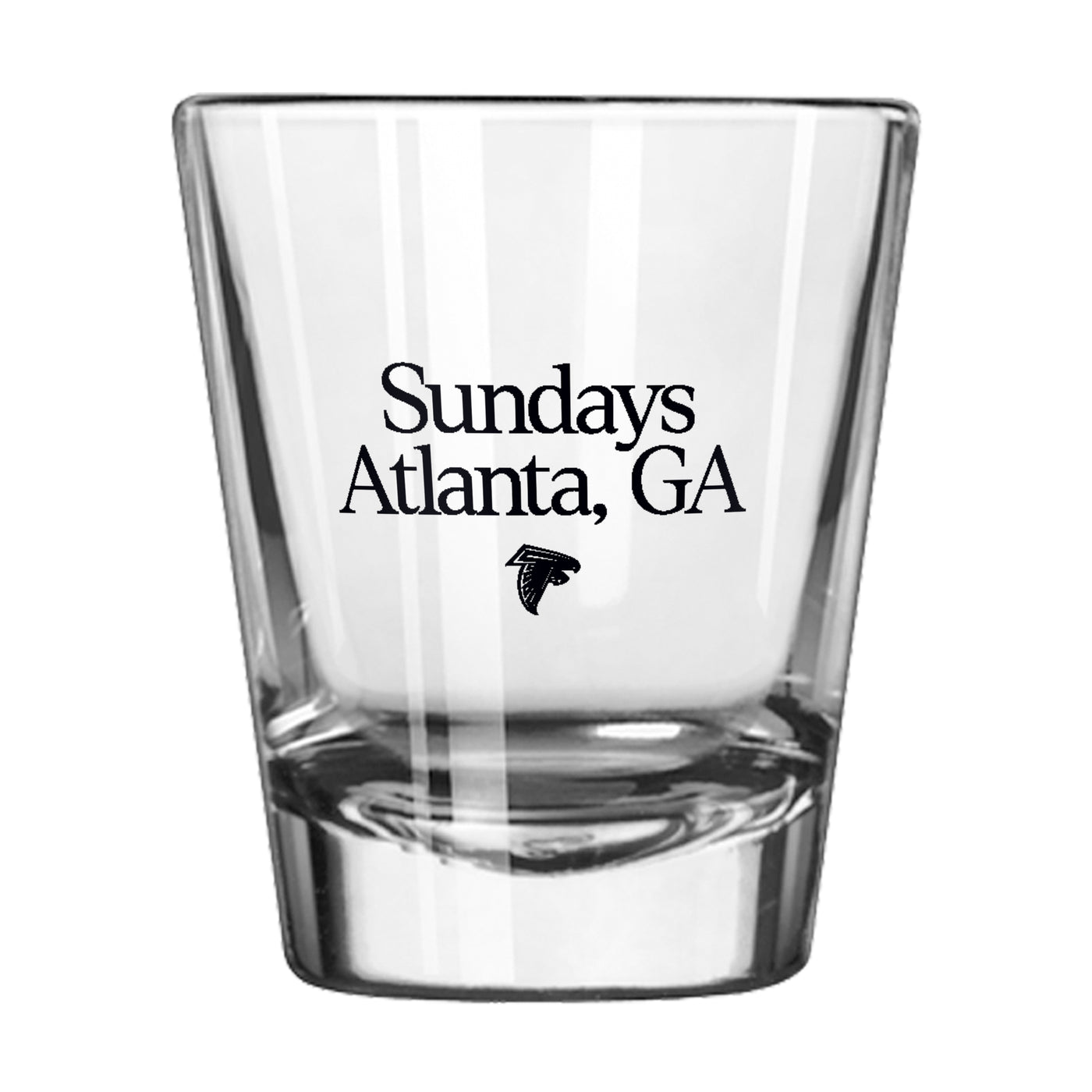 Atlanta Falcons Sundays 2oz Shot Glass