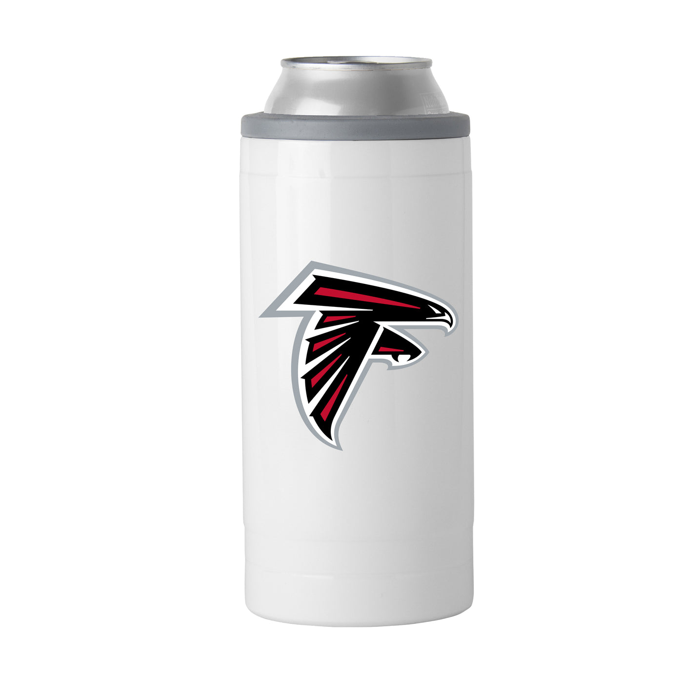 Atlanta Falcons Letterman 12 oz Slim Can Coolie