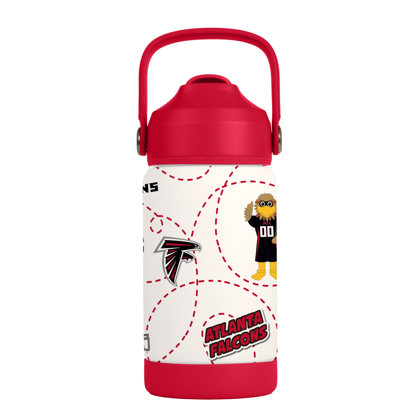 Atlanta Falcons 12oz Mascot SS Kids Bottle