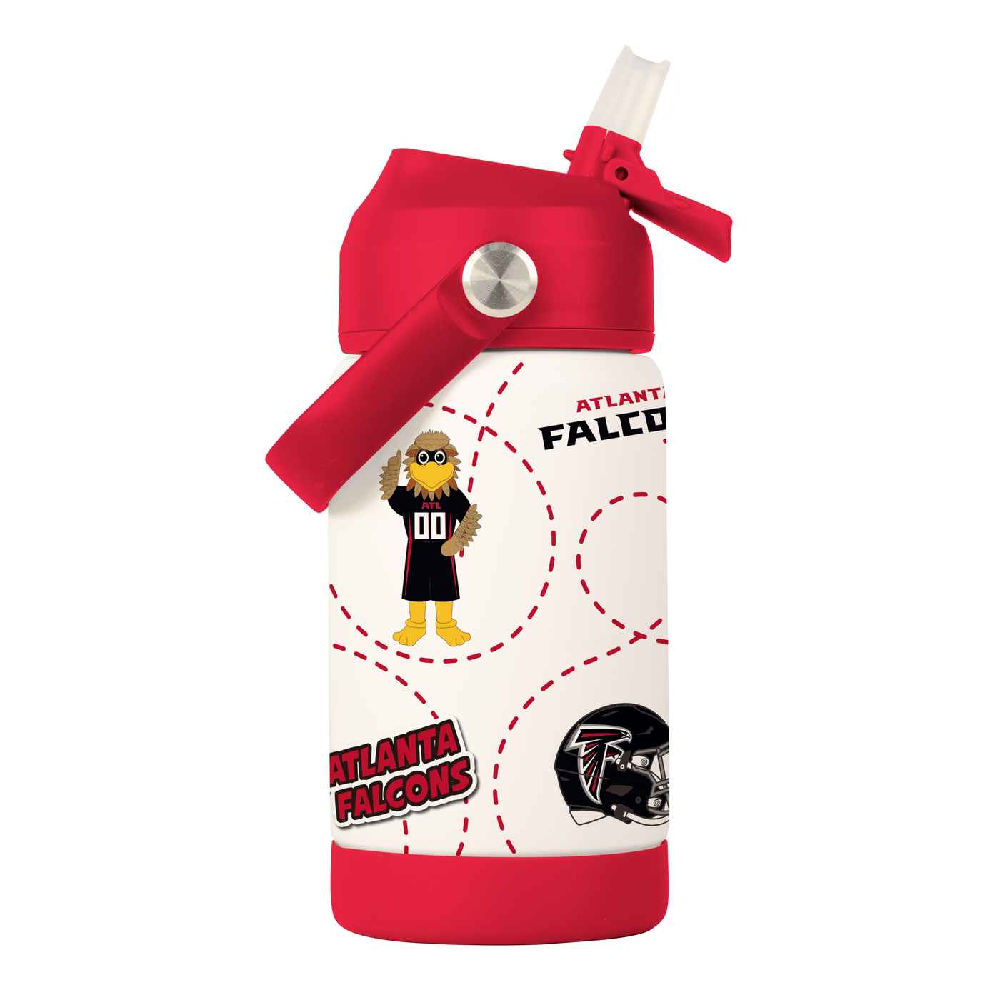 Atlanta Falcons 12oz Mascot SS Kids Bottle