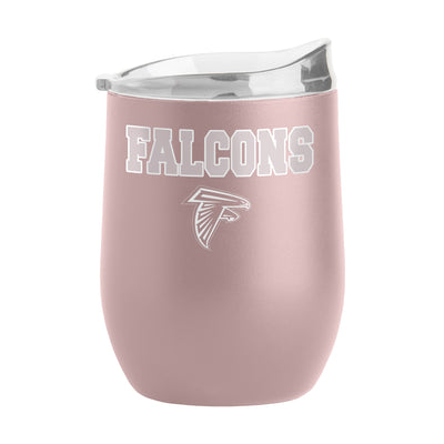 Atlanta Falcons 16oz Stencil Powder Coat Curved Beverage