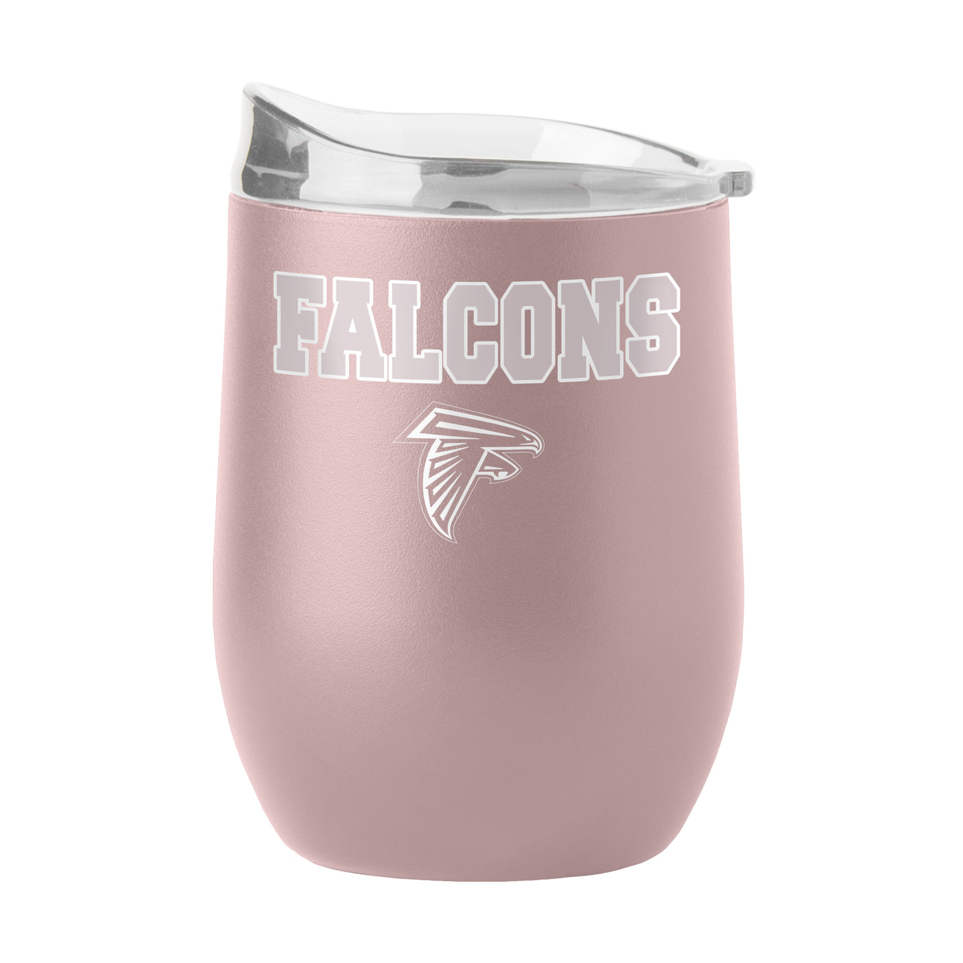 Atlanta Falcons 16oz Stencil Powder Coat Curved Beverage