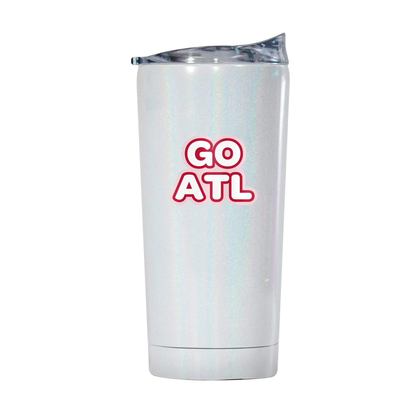 Atlanta Falcons 20oz Bubble Iridescent Tumbler - Logo Brands