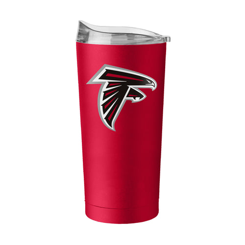 Atlanta Falcons 20oz Flipside powder coat tumbler with team logo, durable drinkware for fans.