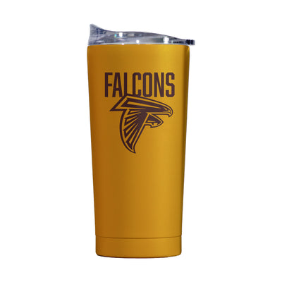 Atlanta Falcons 20oz Huddle Powder Coat Tumbler - Logo Brands