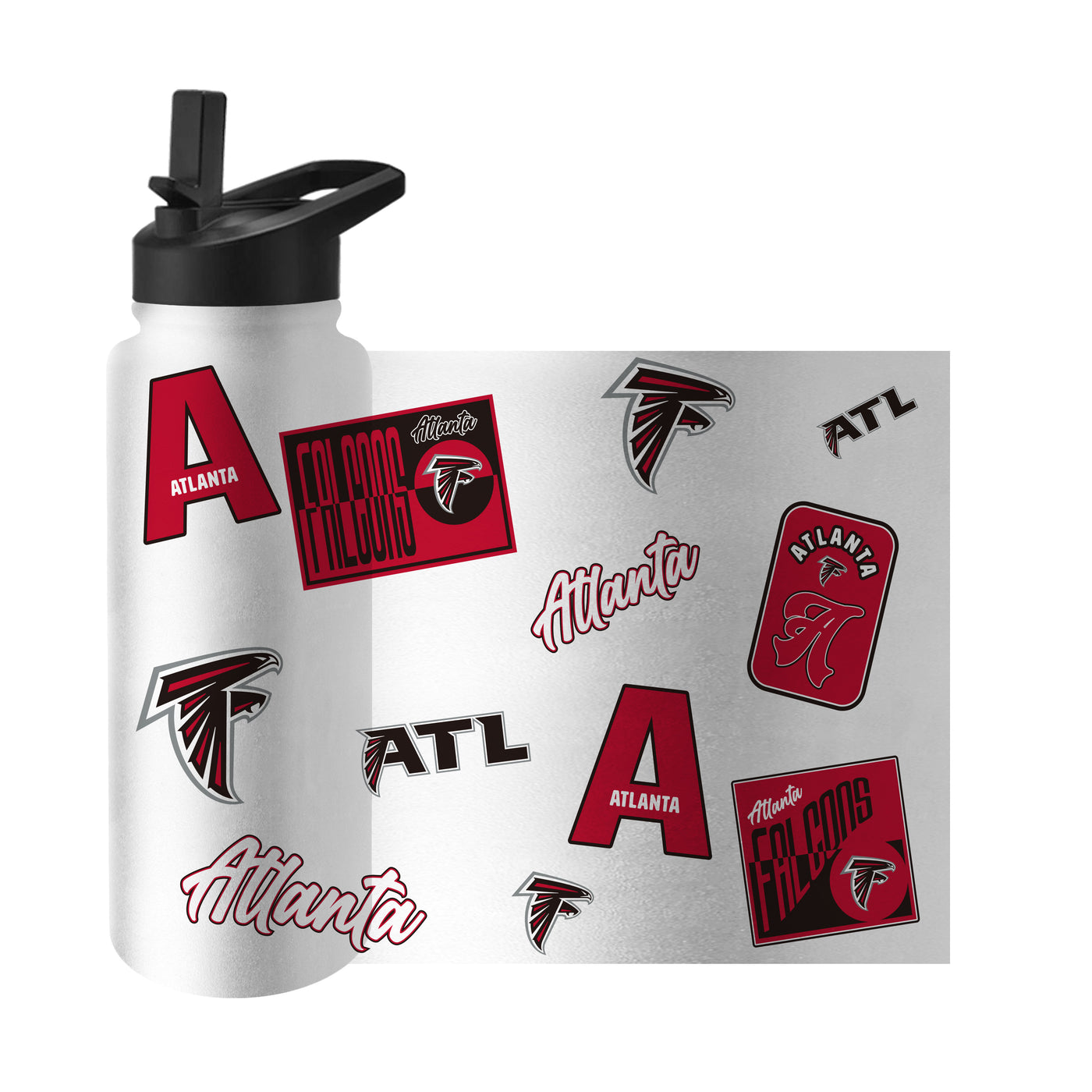 Atlanta Falcons Dreamweave 34oz Quencher Bottle