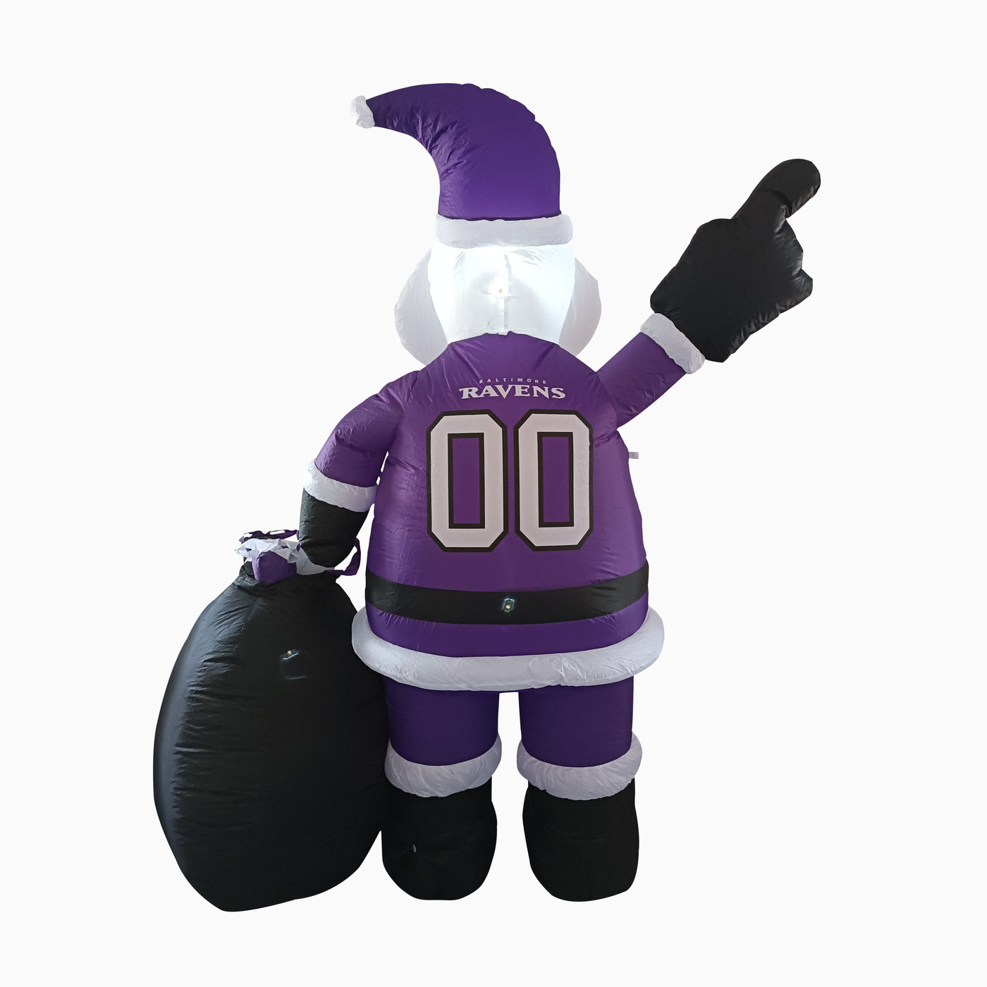 Baltimore Ravens Santa Claus Yard Inflatable - Logo Brands