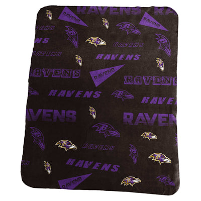 Baltimore Ravens Fanatics Classic Fleece Throw