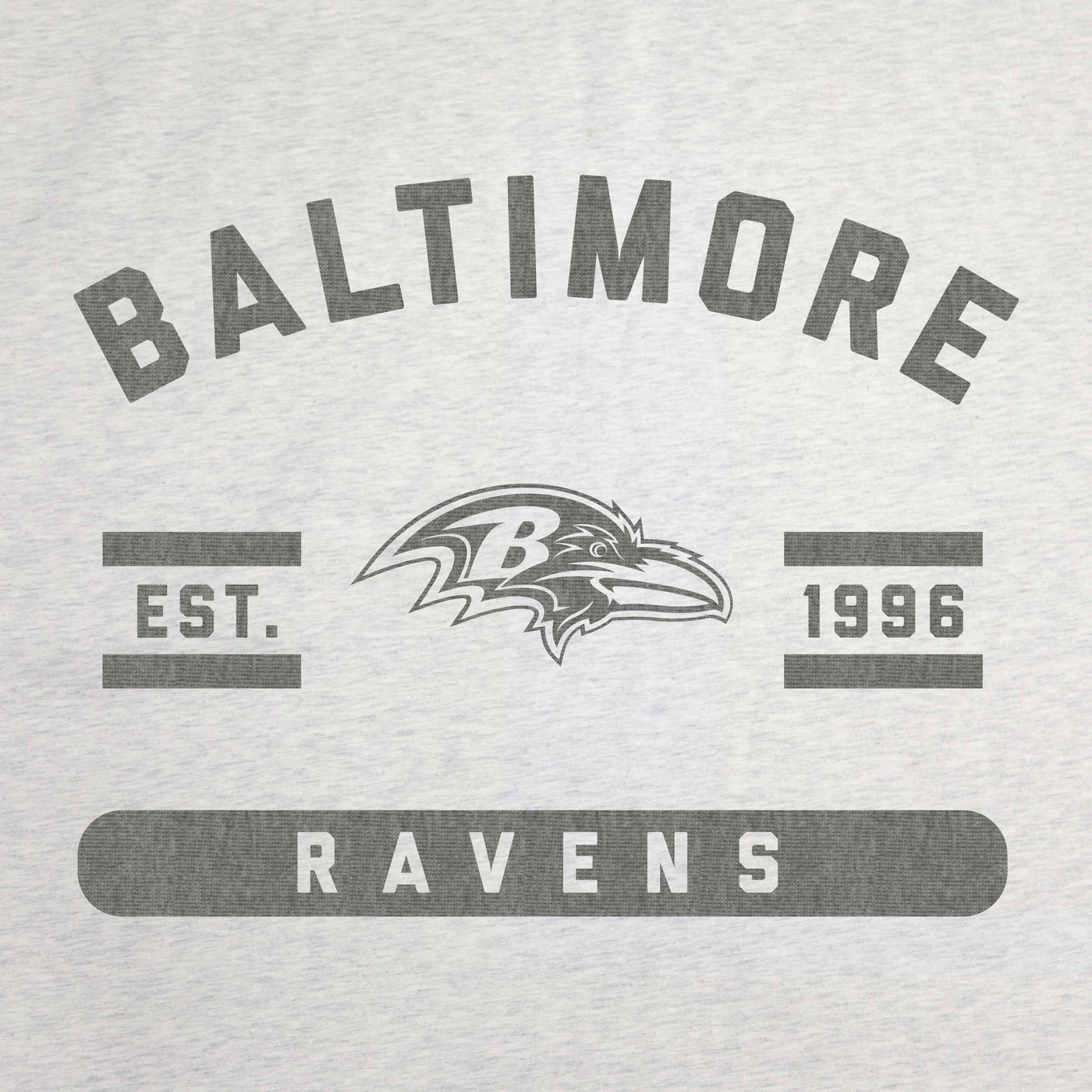 Baltimore Ravens Oatmeal Sweatshirt Blanket