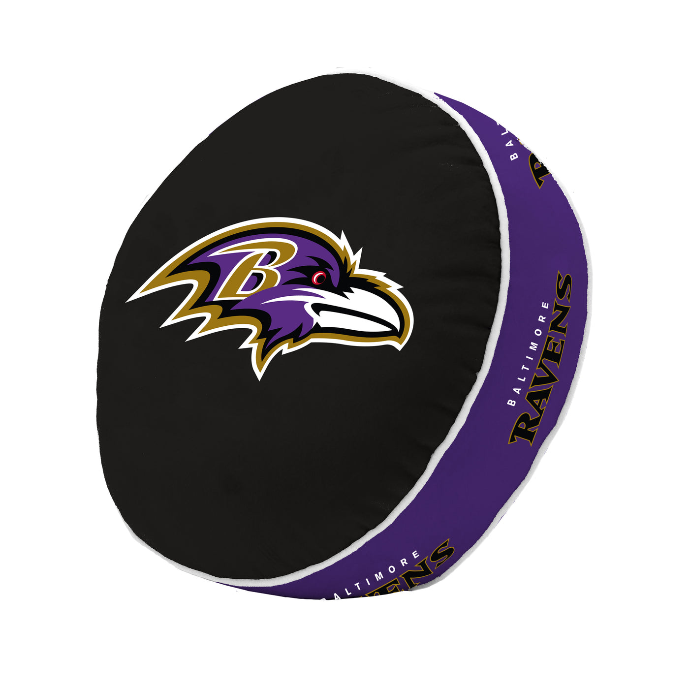 Baltimore Ravens Puff Pillow - Logo Brands