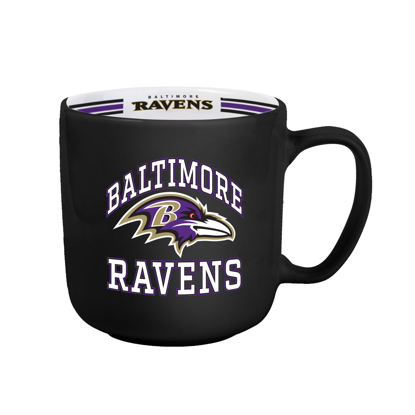 Baltimore Ravens 15oz Stripe Mug