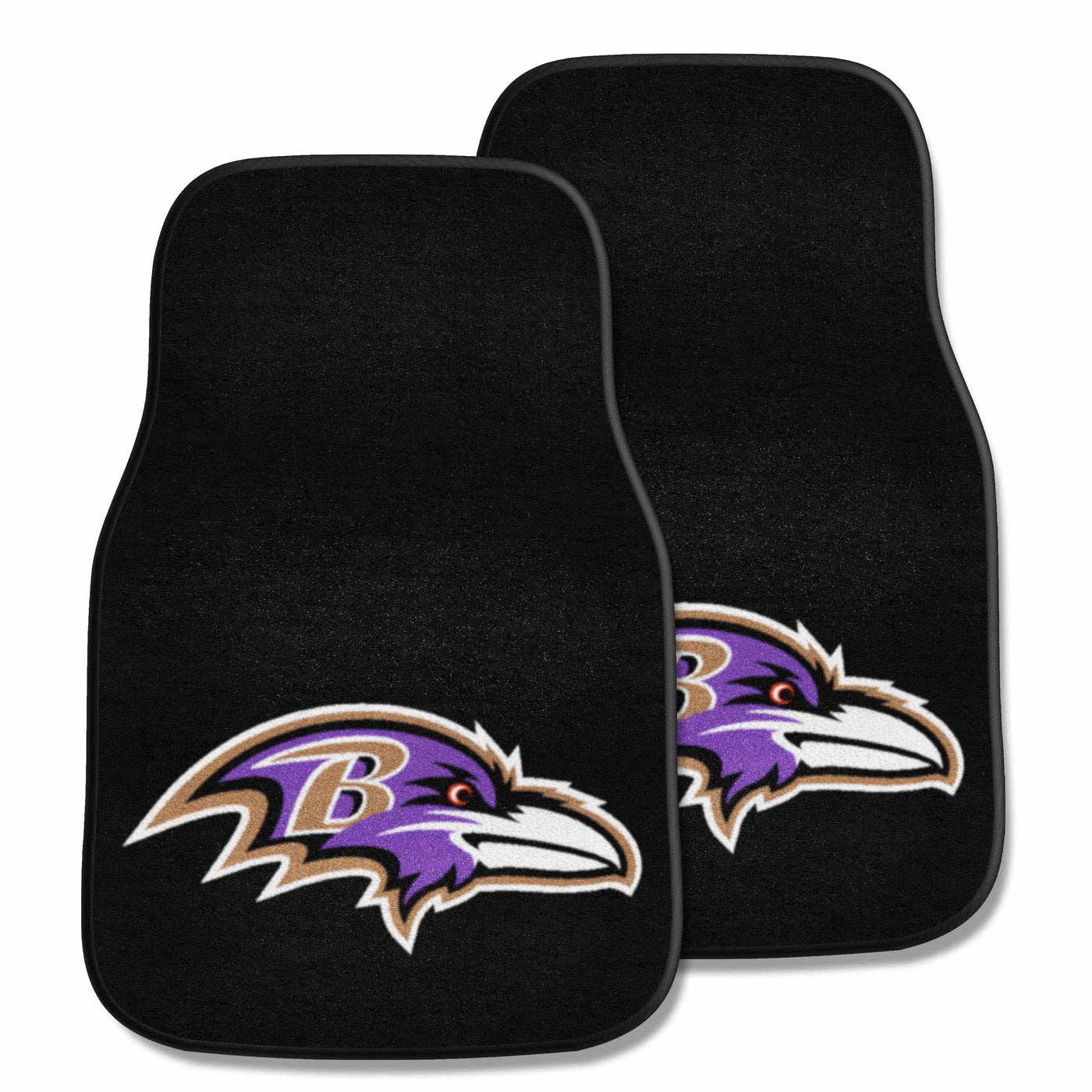 NFL - Baltimore Ravens 2-pc Carpet Car Mat Set